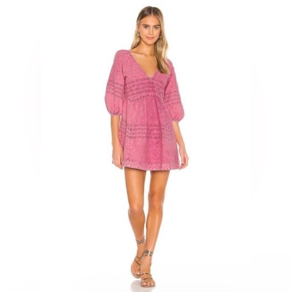 Free People Sweet Surrender Denim Dress